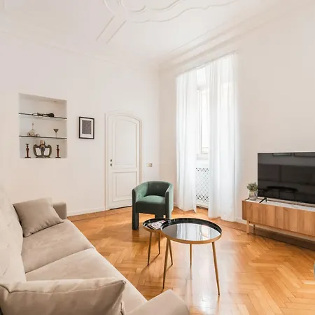 公寓 The Rent - Splendid Three-bedroom Near The Trevi Fountain 罗马